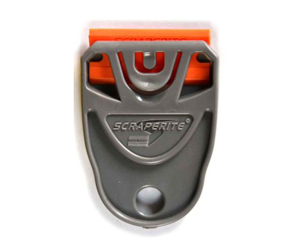 Scraperite Compact Scraper (6 straight plastic orange blades)